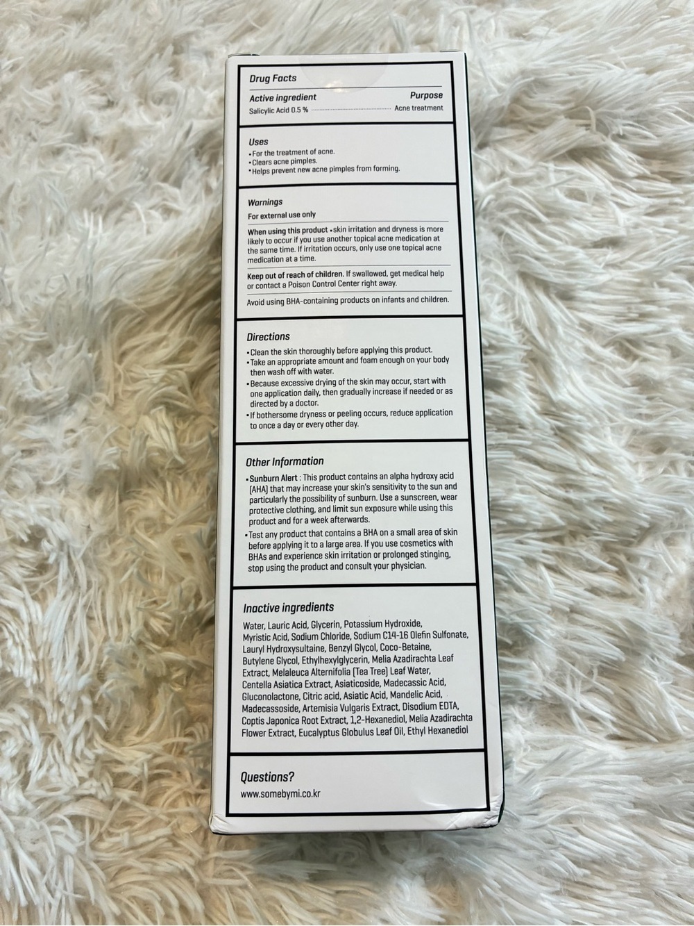 SOMEBYMI AHA BHA PHA 30 Days Miracle Acne Body Cleanser 750g - Picture 3 of 5